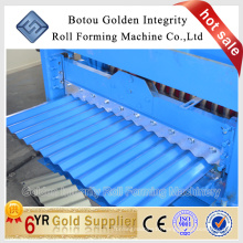 Corrugated iron roofing sheet roll forming making machine